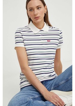 Levi&apos;s polo damski ze sklepu ANSWEAR.com w kategorii Bluzki damskie - zdjęcie 167928301