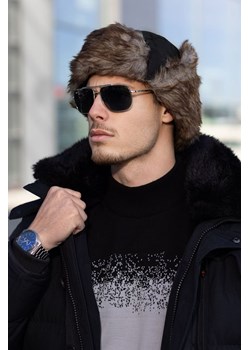Czapka KALETON BLACK ze sklepu Ivet Shop w kategorii Czapki zimowe męskie - zdjęcie 167929044