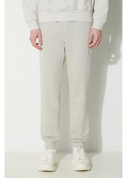adidas Originals spodnie dresowe Essential Pant kolor szary gładkie IR7800 ze sklepu PRM w kategorii Spodnie męskie - zdjęcie 167930131