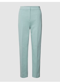 Spodnie o prostym kroju z obszytymi wykończeniami ze sklepu Peek&Cloppenburg  w kategorii Spodnie damskie - zdjęcie 167930390