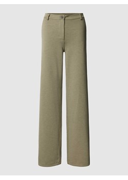 Spodnie materiałowe o kroju regular fit z kieszeniami z wypustką z tyłu model ‘Nanni’ ze sklepu Peek&Cloppenburg  w kategorii Spodnie damskie - zdjęcie 167930453