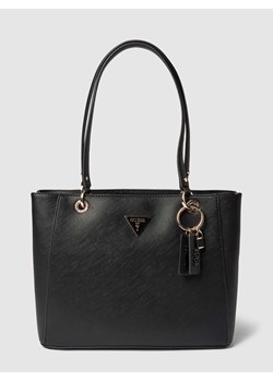 Torebka z aplikacją model ‘NOELLE’ w kolorze czarnym ze sklepu Peek&Cloppenburg  w kategorii Torby Shopper bag - zdjęcie 167930554