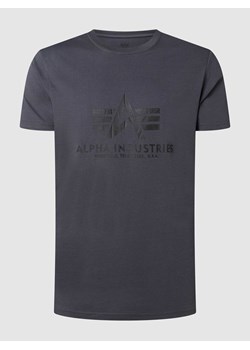 T-shirt z nadrukiem z logo model ‘BASIC’ ze sklepu Peek&Cloppenburg  w kategorii T-shirty męskie - zdjęcie 167930590