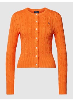 Sweter z dzianiny z wzorem warkocza ze sklepu Peek&Cloppenburg  w kategorii Swetry damskie - zdjęcie 167930614