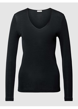 Koszulka funkcyjna z zaokrąglonym dekoltem w serek ze sklepu Peek&Cloppenburg  w kategorii Bluzki damskie - zdjęcie 167930671