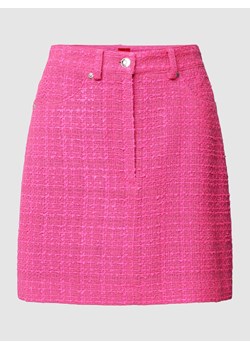 Spódnica mini z fakturowanym wzorem model ‘Rusilata’ ze sklepu Peek&Cloppenburg  w kategorii Spódnice - zdjęcie 167930913