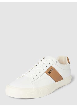Sneakersy z obszyciem w kontrastowym kolorze model ‘Adien’ w kolorze białym ze sklepu Peek&Cloppenburg  w kategorii Buty sportowe męskie - zdjęcie 167930940