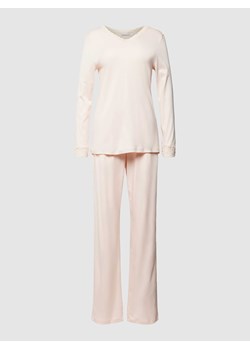 Piżama z obszyciem koronką ze sklepu Peek&Cloppenburg  w kategorii Piżamy damskie - zdjęcie 167930980