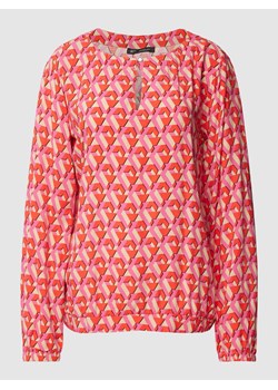 Bluzka z wiskozy z wycięciem w kształcie łezki ze sklepu Peek&Cloppenburg  w kategorii Bluzki damskie - zdjęcie 167931063