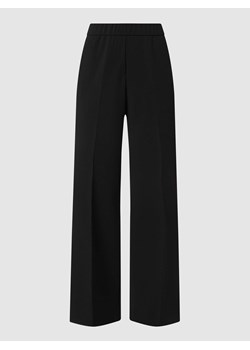 Luźne spodnie z krepy model ‘Fanca’ ze sklepu Peek&Cloppenburg  w kategorii Spodnie damskie - zdjęcie 167931122