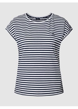 T-shirt o normalnym kroju ze wzorem w paski ze sklepu Peek&Cloppenburg  w kategorii Bluzki damskie - zdjęcie 167931341