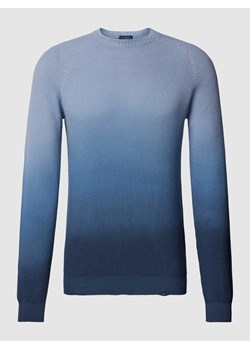 Sweter z dzianiny z efektem batiku ze sklepu Peek&Cloppenburg  w kategorii Swetry męskie - zdjęcie 167931420