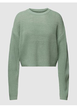Sweter z dzianiny ze wzorem w paski model ‘MALAVI’ ze sklepu Peek&Cloppenburg  w kategorii Swetry damskie - zdjęcie 167931473