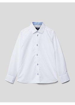 Koszula o kroju slim fit z mankietami sportowymi ze sklepu Peek&Cloppenburg  w kategorii Koszule chłopięce - zdjęcie 167931500