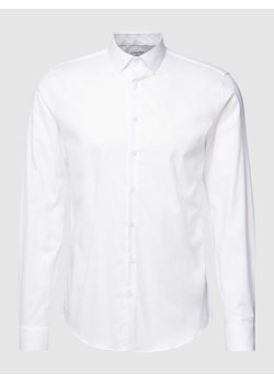 Koszula z kołnierzykiem typu kent w jednolitym kolorze ze sklepu Peek&Cloppenburg  w kategorii Koszule męskie - zdjęcie 167931713