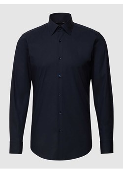 Koszula biznesowa o kroju slim fit z dodatkiem streczu ze sklepu Peek&Cloppenburg  w kategorii Koszule męskie - zdjęcie 167931894