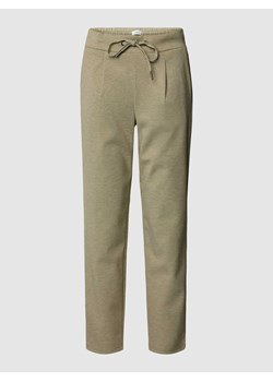 Spodnie materiałowe ze skróconymi nogawkami model ‘RIZET’ ze sklepu Peek&Cloppenburg  w kategorii Spodnie damskie - zdjęcie 167931922