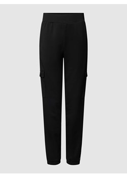Spodnie dresowe o kroju regular fit z elastycznym pasem ze sklepu Peek&Cloppenburg  w kategorii Spodnie damskie - zdjęcie 167931941