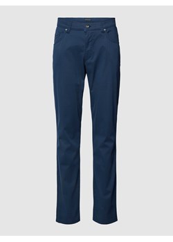 Chinosy o kroju regular fit z fakturowanym wzorem ze sklepu Peek&Cloppenburg  w kategorii Spodnie męskie - zdjęcie 167931993
