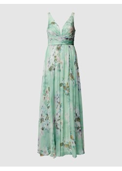 Sukienka wieczorowa z kwiatowym wzorem na całej powierzchni ze sklepu Peek&Cloppenburg  w kategorii Sukienki - zdjęcie 167932053