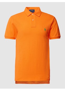 Koszulka polo o kroju slim fit z wyhaftowanym logo ze sklepu Peek&Cloppenburg  w kategorii T-shirty męskie - zdjęcie 167932252