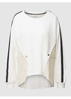 Bluzka z długim rękawem z dekoltem okrągłym ze sklepu Peek&Cloppenburg  w kategorii Bluzki damskie - zdjęcie 167933053