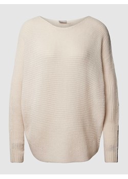 Sweter z dzianiny z nietoperzowymi rękawami model ‘Eretta’ ze sklepu Peek&Cloppenburg  w kategorii Swetry damskie - zdjęcie 167933243