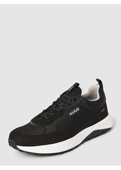 Sneakersy z detalami z logo model ‘Kane’ w kolorze czarnym ze sklepu Peek&Cloppenburg  w kategorii Buty sportowe męskie - zdjęcie 167933492