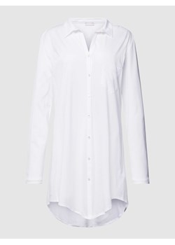 Koszula nocna w jednolitym kolorze z listwą guzikową ze sklepu Peek&Cloppenburg  w kategorii Koszule nocne - zdjęcie 167933784