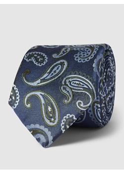 Krawat jedwabny ze wzorem paisley ze sklepu Peek&Cloppenburg  w kategorii Krawaty - zdjęcie 167934072