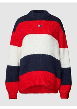 Sweter z dzianiny w stylu Colour Blocking ze sklepu Peek&Cloppenburg  w kategorii Swetry damskie - zdjęcie 167934081