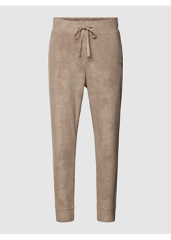 Spodnie dresowe z tunelem model ‘Brantley Brushed Terry’ ze sklepu Peek&Cloppenburg  w kategorii Spodnie męskie - zdjęcie 167934200