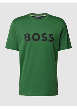 T-shirt z nadrukiem z logo model ‘Tiburt’ ze sklepu Peek&Cloppenburg  w kategorii T-shirty męskie - zdjęcie 167934680