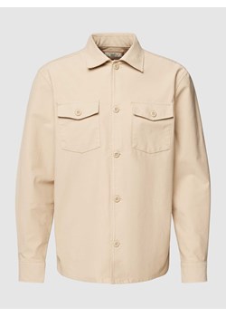 Koszula z kieszeniami na piersi z zapięciem na guziki ze sklepu Peek&Cloppenburg  w kategorii Koszule męskie - zdjęcie 167935033