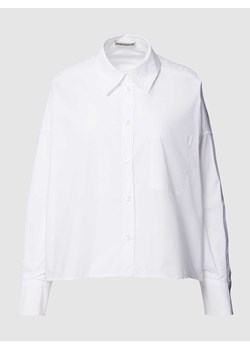 Bluzka koszulowa z kieszenią na piersi model ‘NAMIDA’ ze sklepu Peek&Cloppenburg  w kategorii Koszule damskie - zdjęcie 167935054