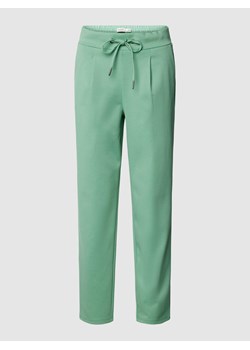 Spodnie materiałowe ze skróconymi nogawkami model ‘RIZET’ ze sklepu Peek&Cloppenburg  w kategorii Spodnie damskie - zdjęcie 167935104