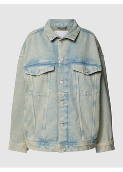 Kurtka jeansowa z detalem z logo model ‘DAISY’ ze sklepu Peek&Cloppenburg  w kategorii Kurtki damskie - zdjęcie 167935154