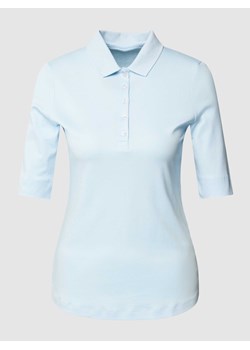 Koszulka polo z krótką listwą guzikową ze sklepu Peek&Cloppenburg  w kategorii Bluzki damskie - zdjęcie 167935274