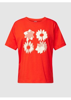 T-shirt z kwiatowym nadrukiem ze sklepu Peek&Cloppenburg  w kategorii Bluzki damskie - zdjęcie 167935490