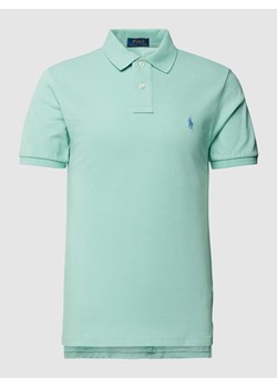 Koszulka polo o kroju slim fit z wyhaftowanym logo ze sklepu Peek&Cloppenburg  w kategorii T-shirty męskie - zdjęcie 167935533