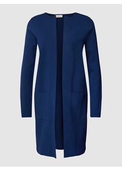 Płaszcz z nakładanymi kieszeniami w jednolitym kolorze ze sklepu Peek&Cloppenburg  w kategorii Swetry damskie - zdjęcie 167935552