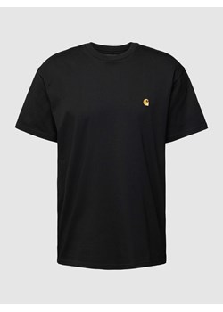 T-shirt z wyhaftowanym logo model ‘CHASE’ ze sklepu Peek&Cloppenburg  w kategorii T-shirty męskie - zdjęcie 167935572