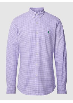 Koszula casualowa o kroju slim fit ze wzorem w kratkę vichy ze sklepu Peek&Cloppenburg  w kategorii Koszule męskie - zdjęcie 167935683