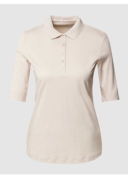 Koszulka polo z krótką listwą guzikową ze sklepu Peek&Cloppenburg  w kategorii Bluzki damskie - zdjęcie 167935804