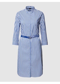 Sukienka koszulowa o długości do kolan ze wzorem w paski model ‘Dara-V’ ze sklepu Peek&Cloppenburg  w kategorii Sukienki - zdjęcie 167935892