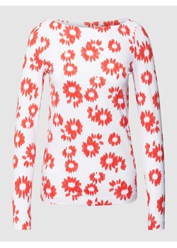 Bluzka z długim rękawem w kwiatowe wzory ze sklepu Peek&Cloppenburg  w kategorii Bluzki damskie - zdjęcie 167935992