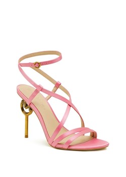 Pinko Skórzane sandały na szpilce SUNNY ze sklepu Gomez Fashion Store w kategorii Sandały damskie - zdjęcie 167936083