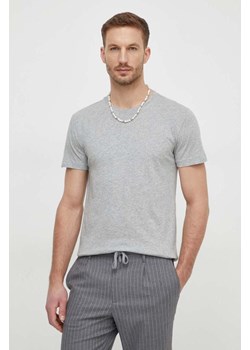 Polo Ralph Lauren t-shirt bawełniany 3-pack kolor szary gładki ze sklepu ANSWEAR.com w kategorii T-shirty męskie - zdjęcie 167939503