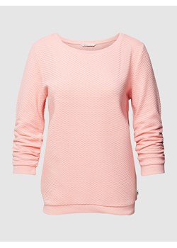 Bluza z rękawami o długości 3/4 w jednolitym kolorze ze sklepu Peek&Cloppenburg  w kategorii Bluzy damskie - zdjęcie 167940003