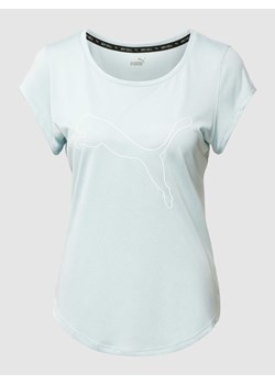 T-shirt z aplikacją z logo ze sklepu Peek&Cloppenburg  w kategorii Bluzki damskie - zdjęcie 167940054